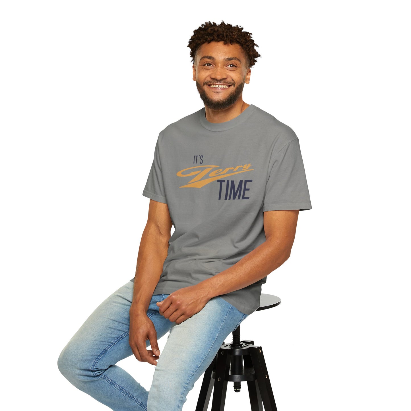 It's Terry Time - Unisex Garment-Dyed T-shirt