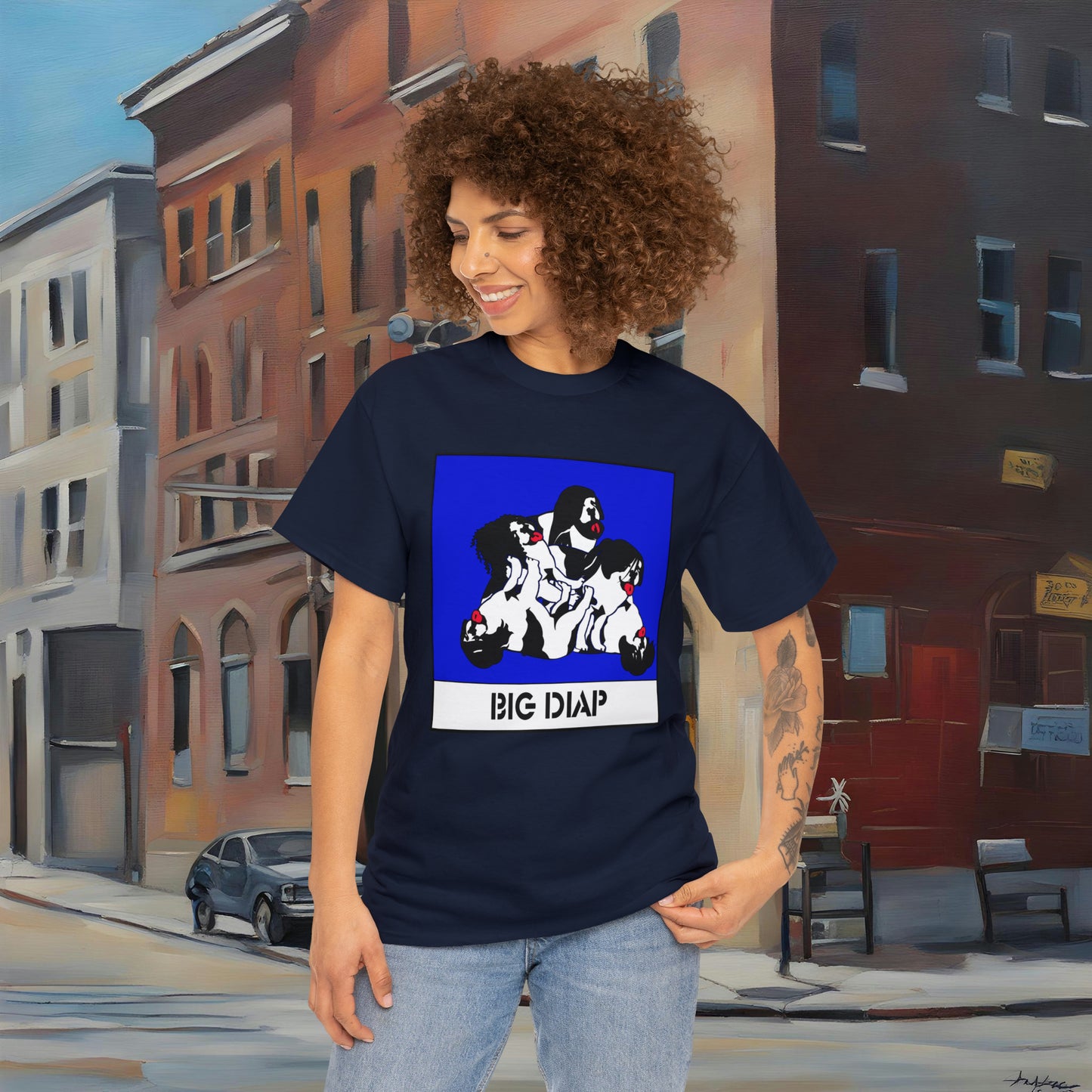 Big Dogs in a Pile unisex Shirt