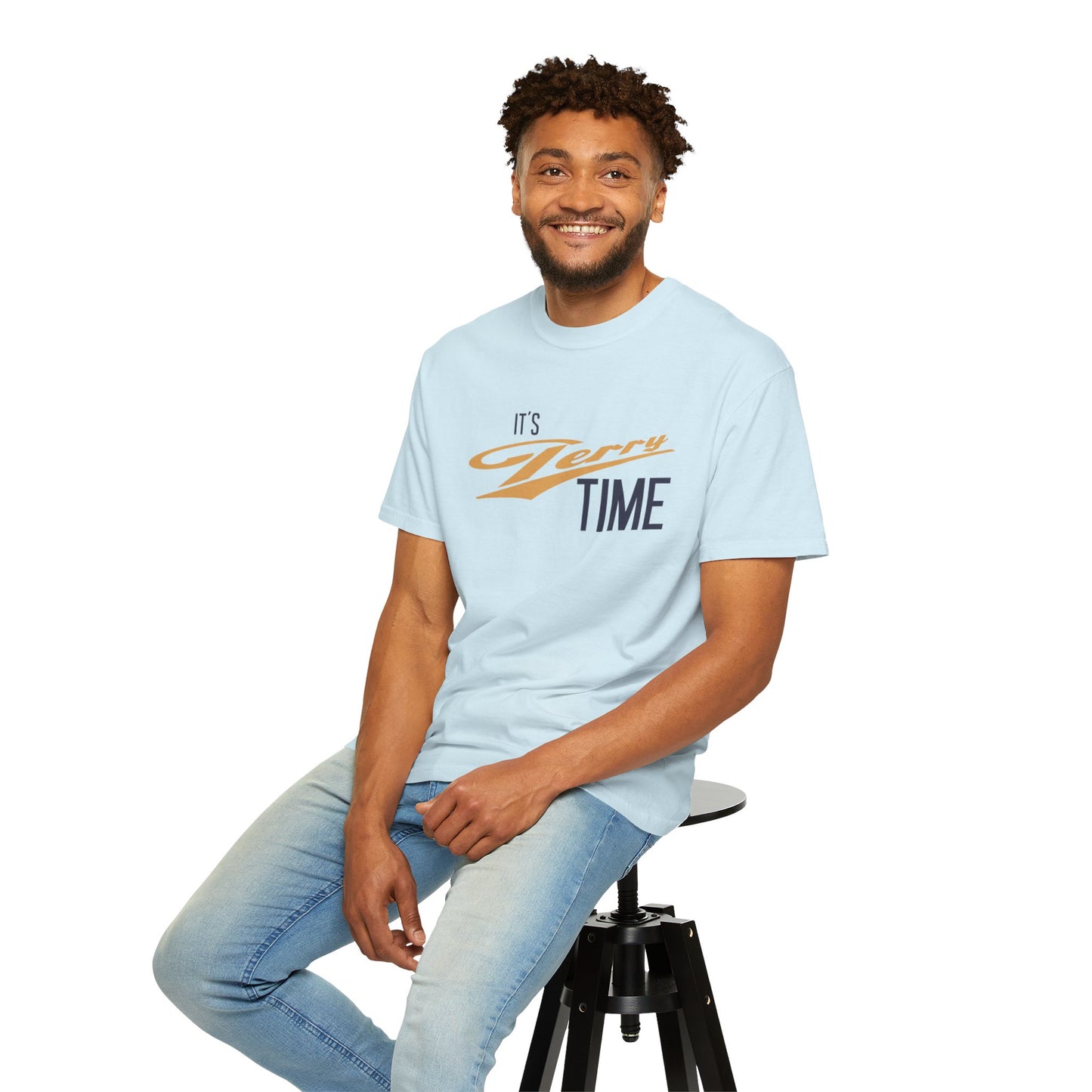 It's Terry Time - Unisex Garment-Dyed T-shirt