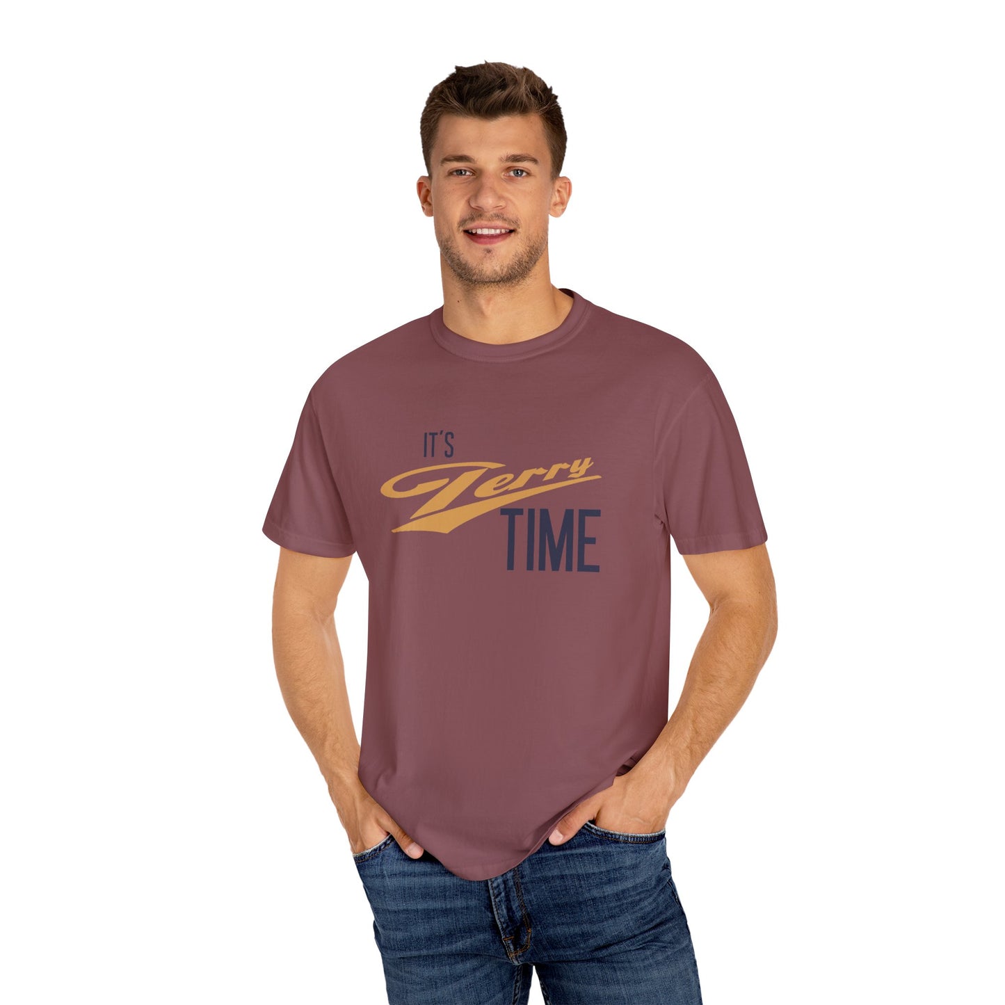 It's Terry Time - Unisex Garment-Dyed T-shirt