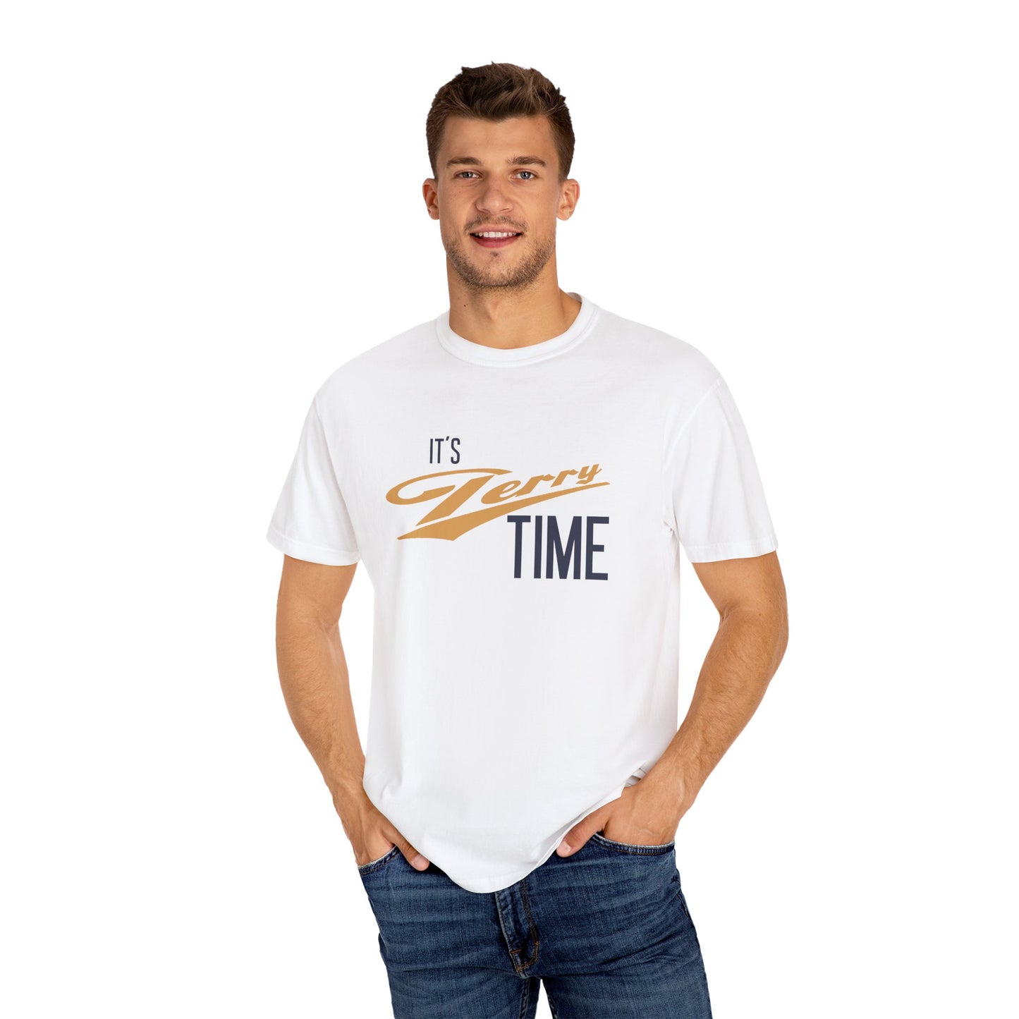 It's Terry Time - Unisex Garment-Dyed T-shirt