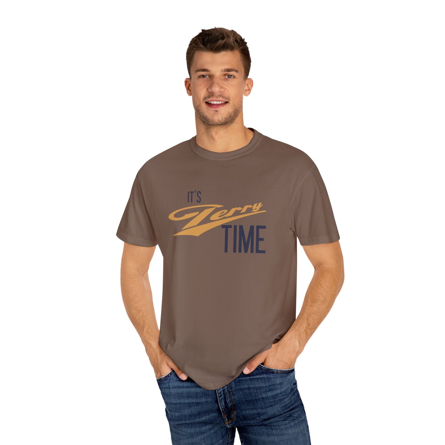 It's Terry Time - Unisex Garment-Dyed T-shirt
