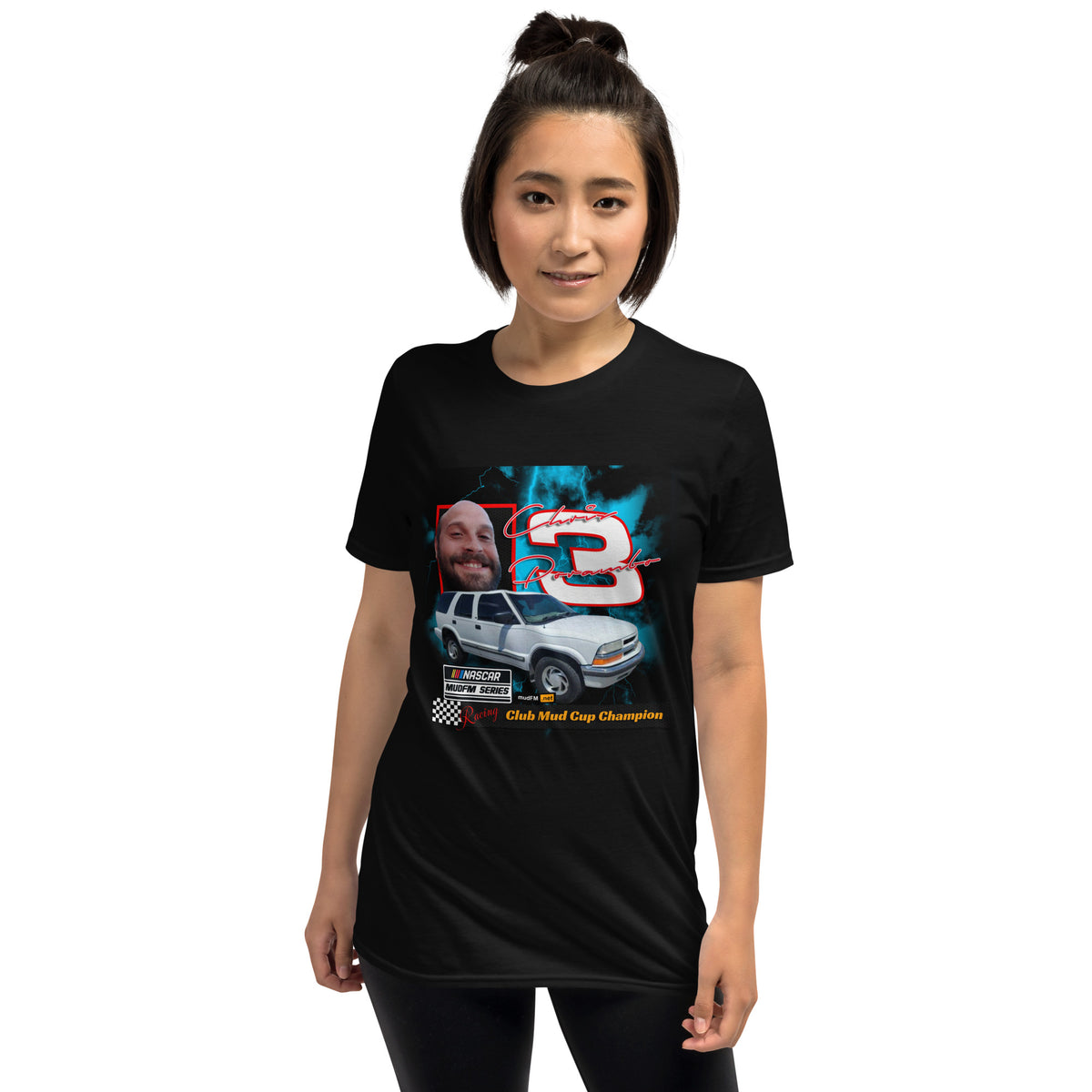 Porambo Racing - Short-Sleeve Unisex T-Shirt - mudfm