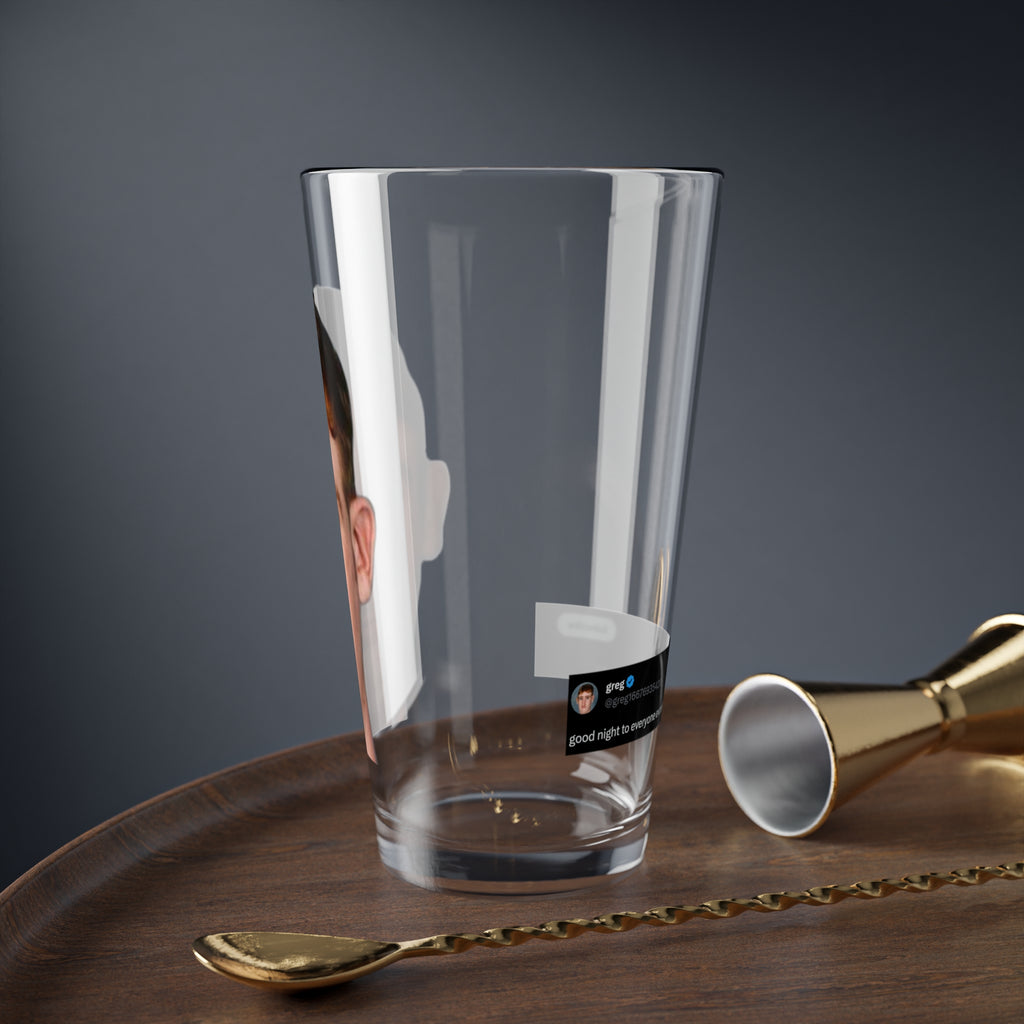Greg - 16oz Bar Glass - mudfm