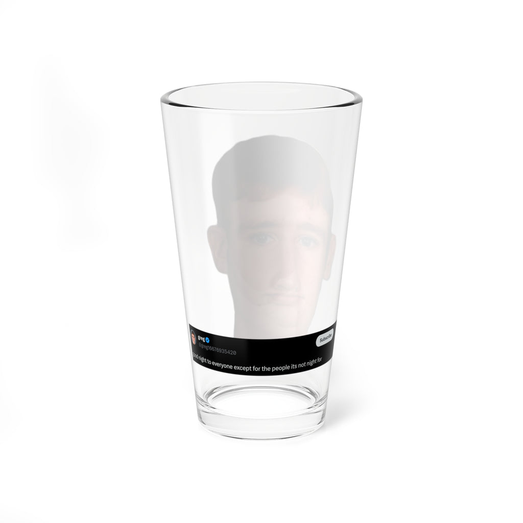 Greg - 16oz Bar Glass - mudfm