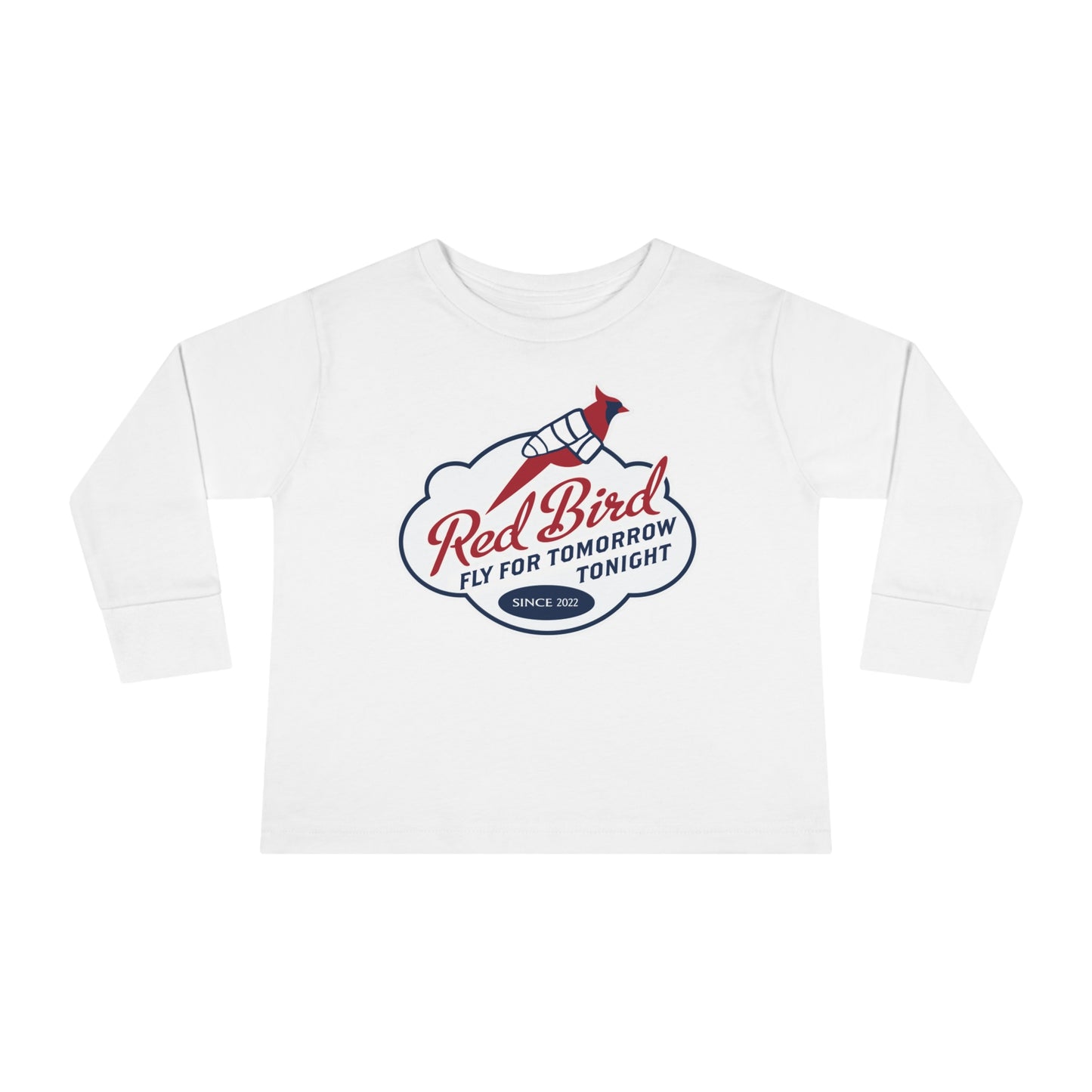 Red Bird - Toddler Long Sleeve Tee