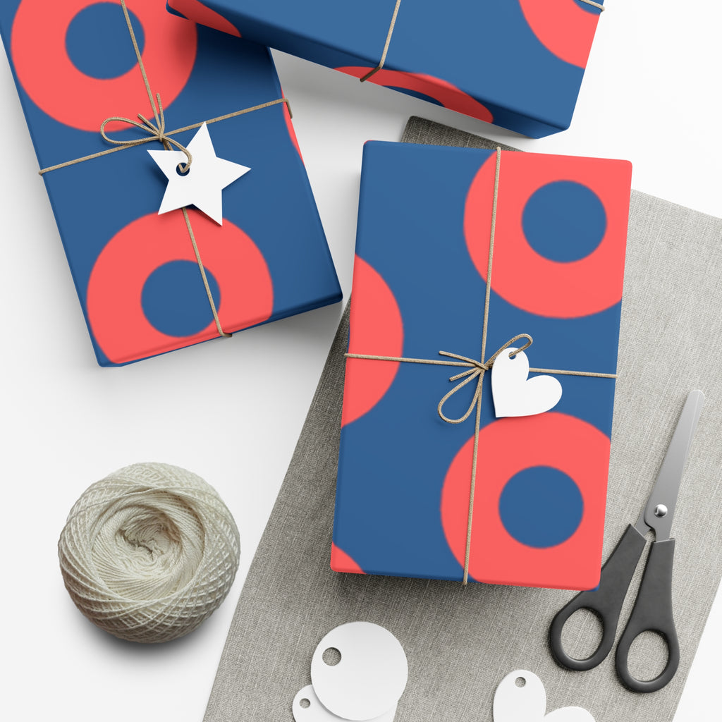 Phishy Holidays Wrapping Paper - Classic