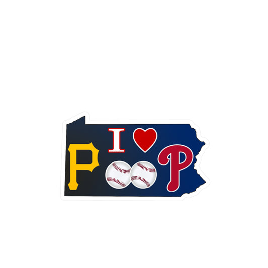 PA Baseball - Vinyl Decal