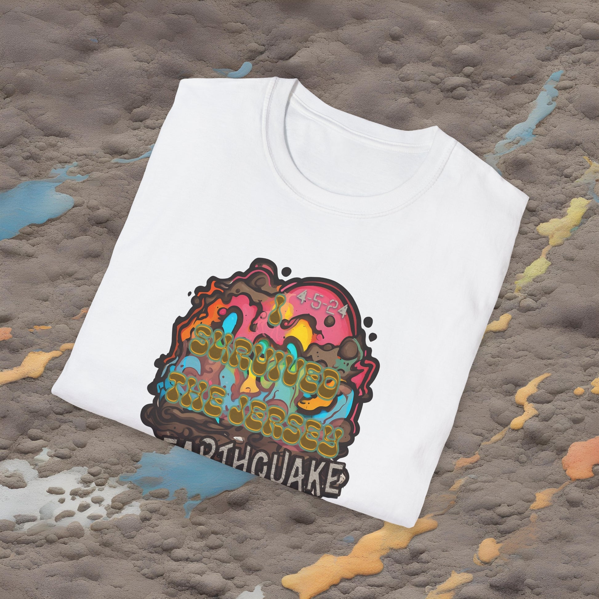 I survived the Jersey Earthquake - unisex shirt