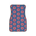 Donut Car Floor Mats - Front and Back 1 pc each