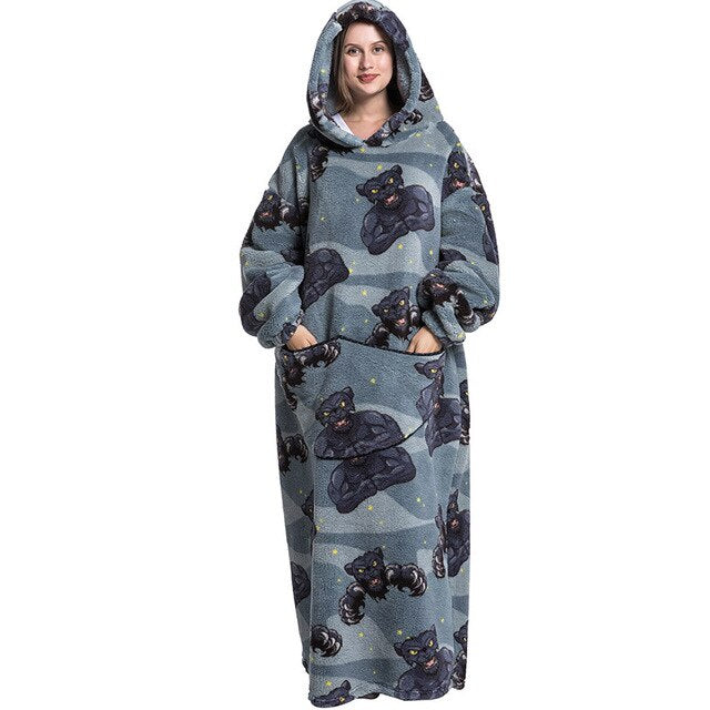 Oversized Wearable  Blankets