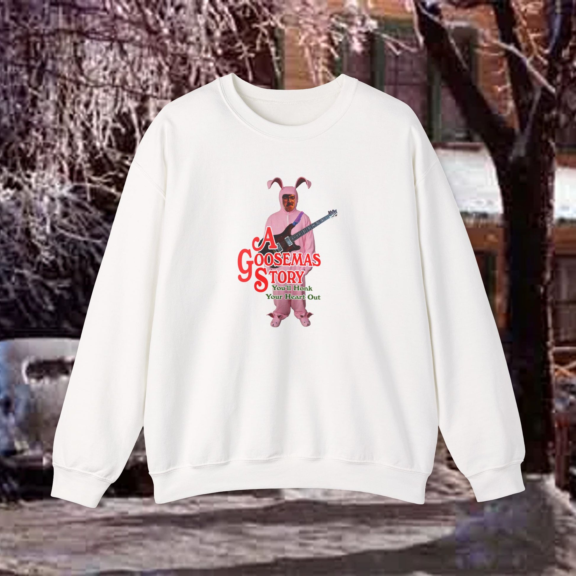 Goosemas Story - Unisex Heavyblend Crewneck Sweatshirt - Multiple Colors