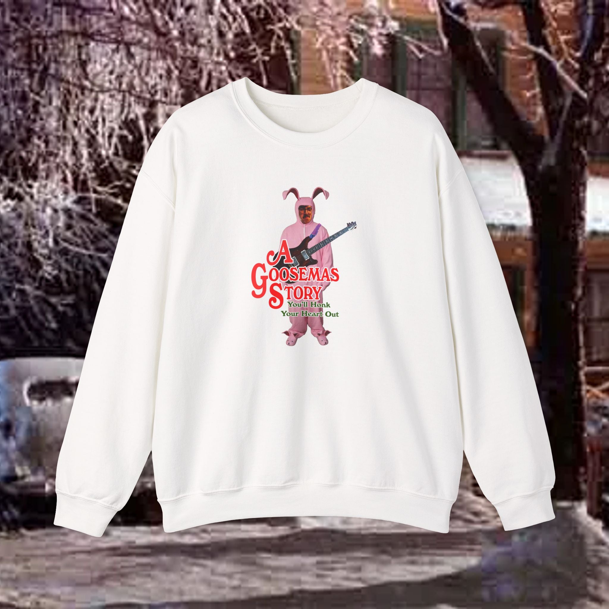 Goosemas Story - Unisex Heavyblend Crewneck Sweatshirt - Multiple Colors