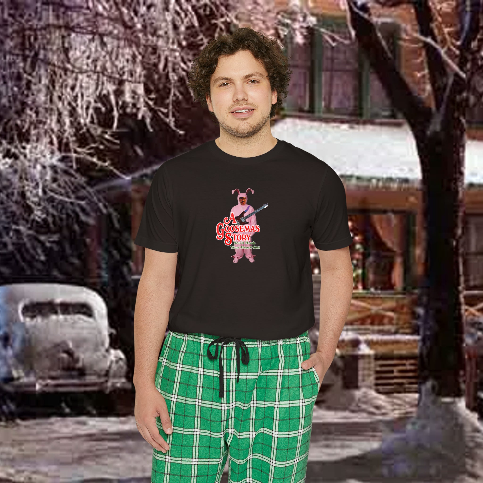 Goosemas Story - Men's Flanel PJ Set - Multiple Combos
