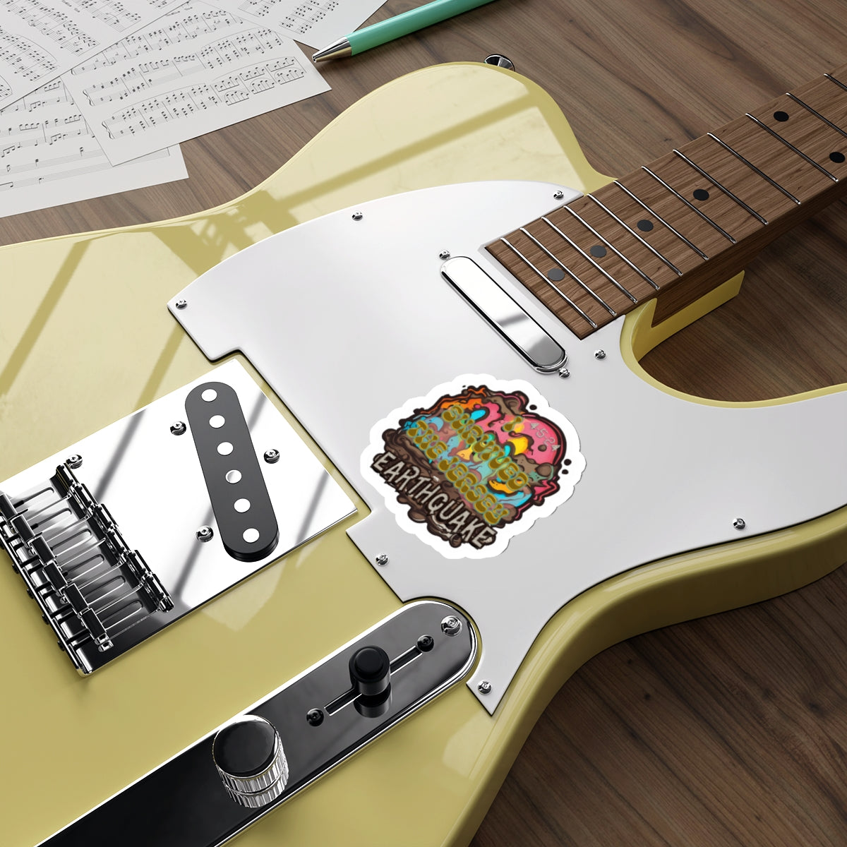I Survived the Jersey Earthquake - Die-Cut Stickers