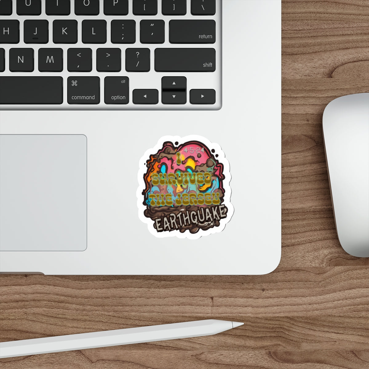I Survived the Jersey Earthquake - Die-Cut Stickers