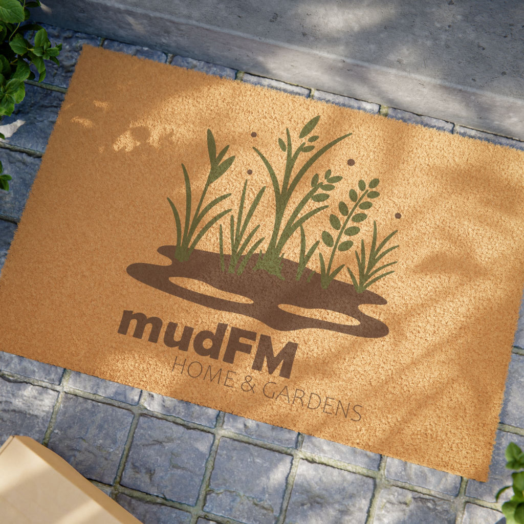 MudFM Home and Gardens - Natural Coir Doormat – Eco-Friendly Entryway Decor