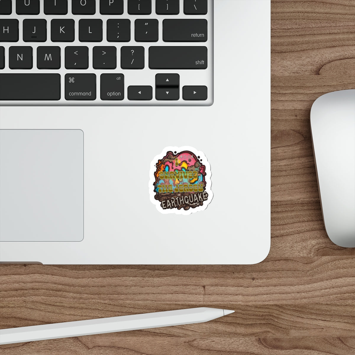 I Survived the Jersey Earthquake - Die-Cut Stickers