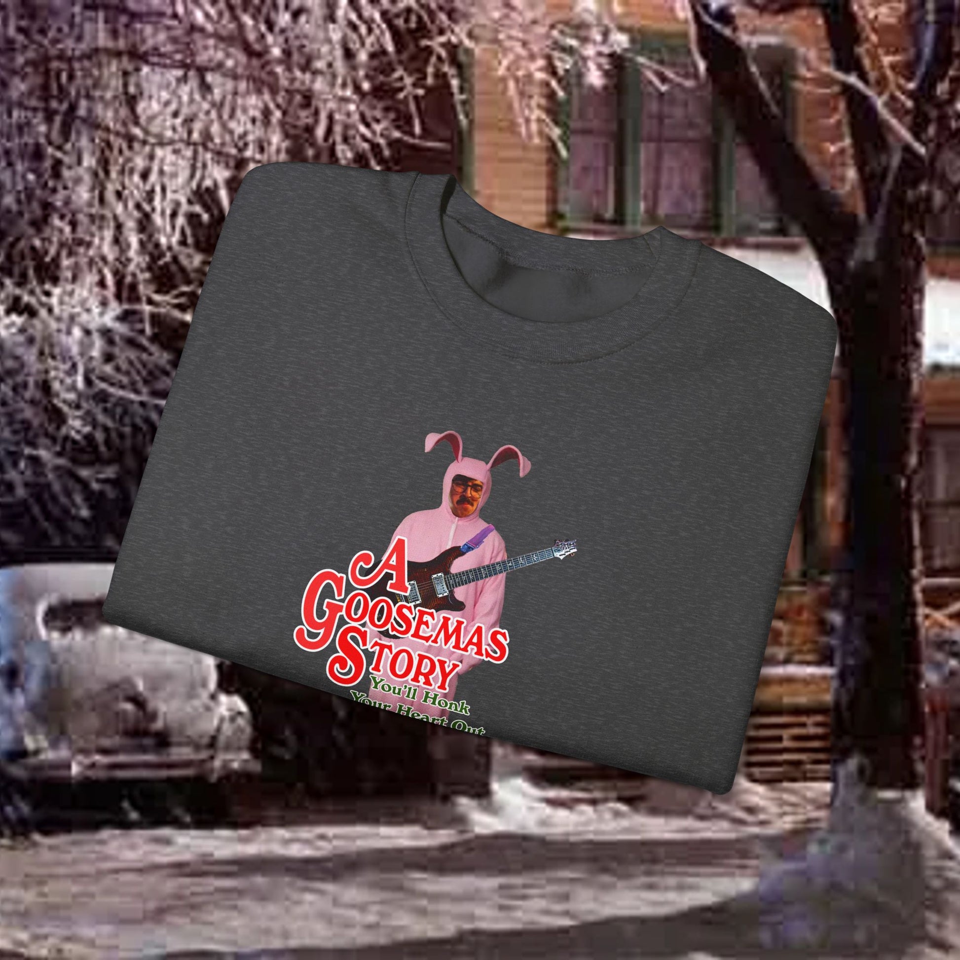 Goosemas Story - Unisex Heavyblend Crewneck Sweatshirt - Multiple Colors