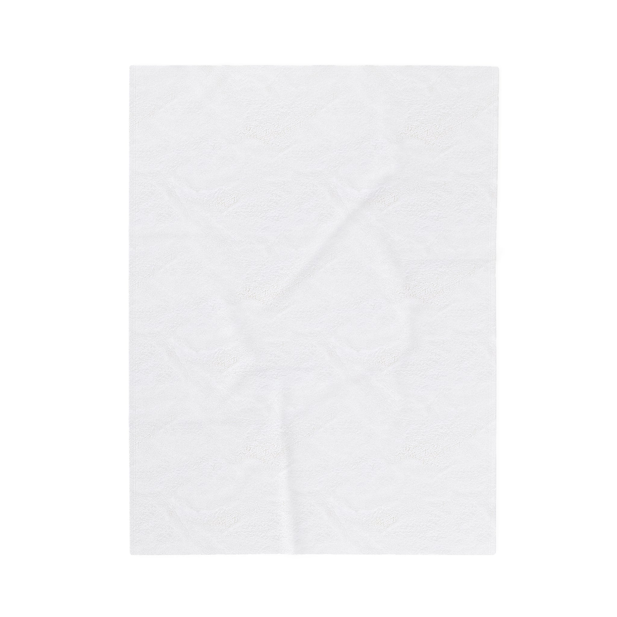 Teal Circles - Velveteen Plush Blanket - mudfm