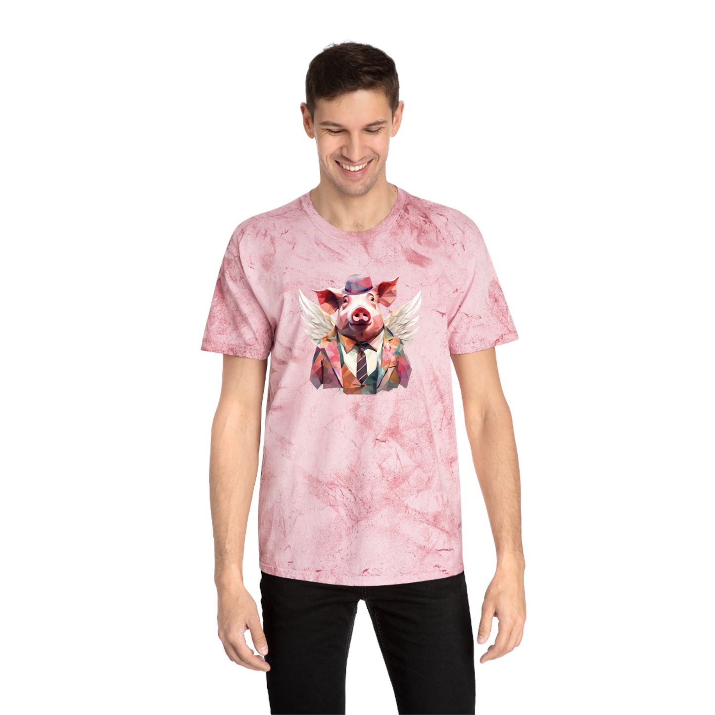 Buster - Rock The Pink - Unisex Color Blast T-Shirt