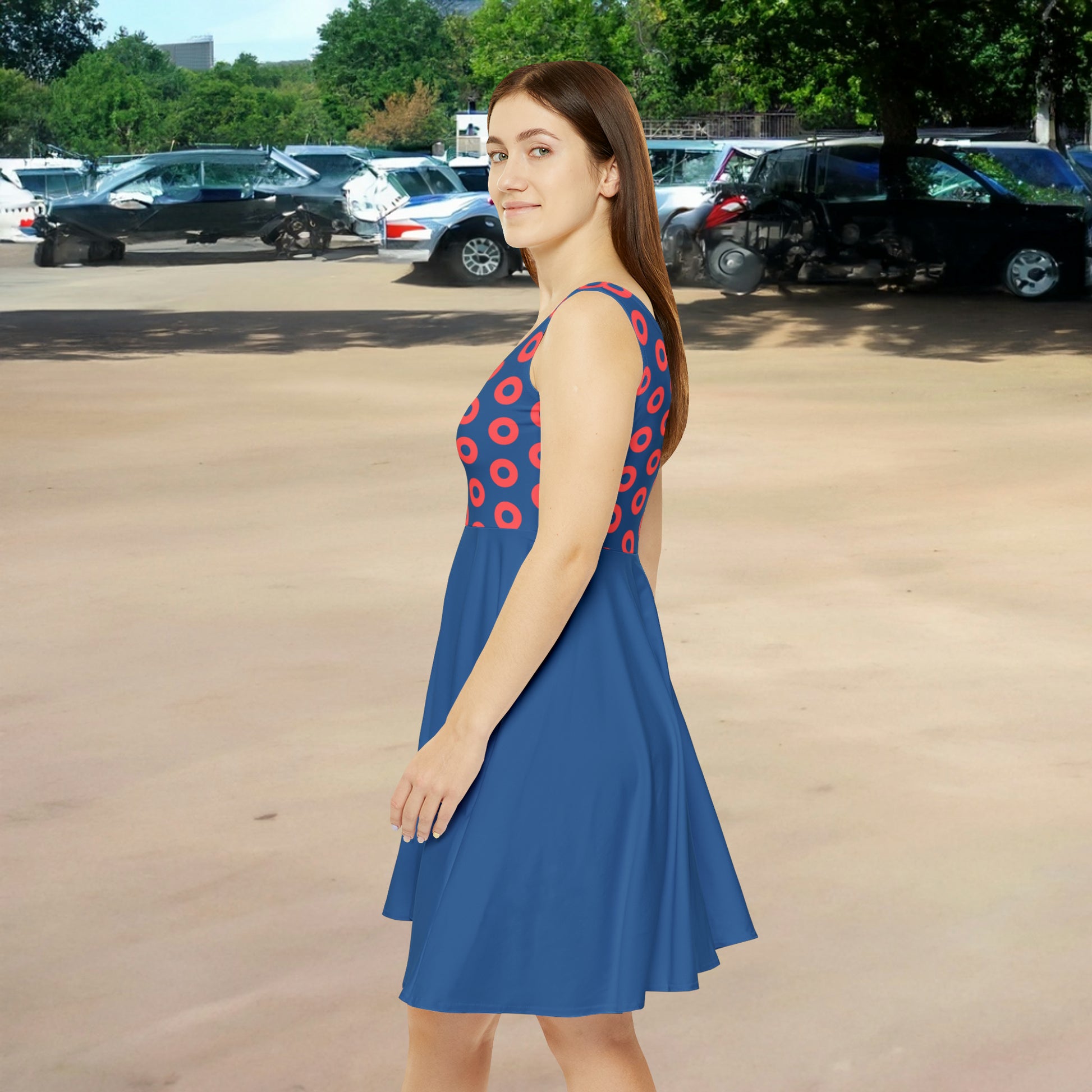 Queen of the Lot - Skater Dress - mudfm