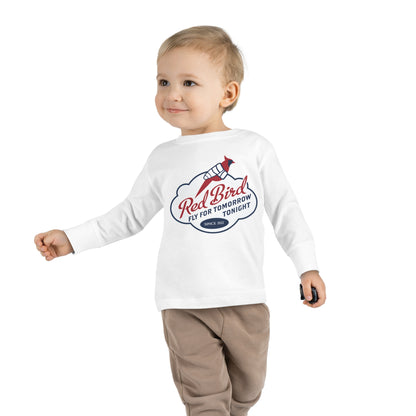 Red Bird - Toddler Long Sleeve Tee