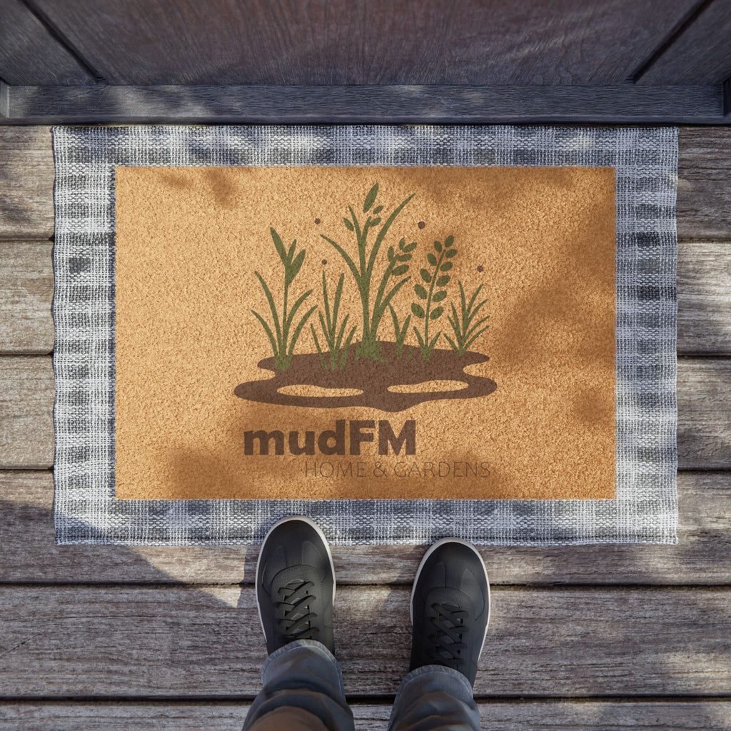 MudFM Home and Gardens - Natural Coir Doormat – Eco-Friendly Entryway Decor