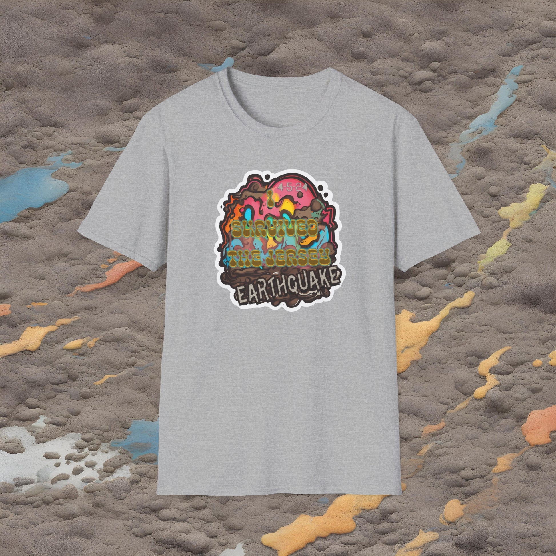 I survived the Jersey Earthquake - unisex shirt