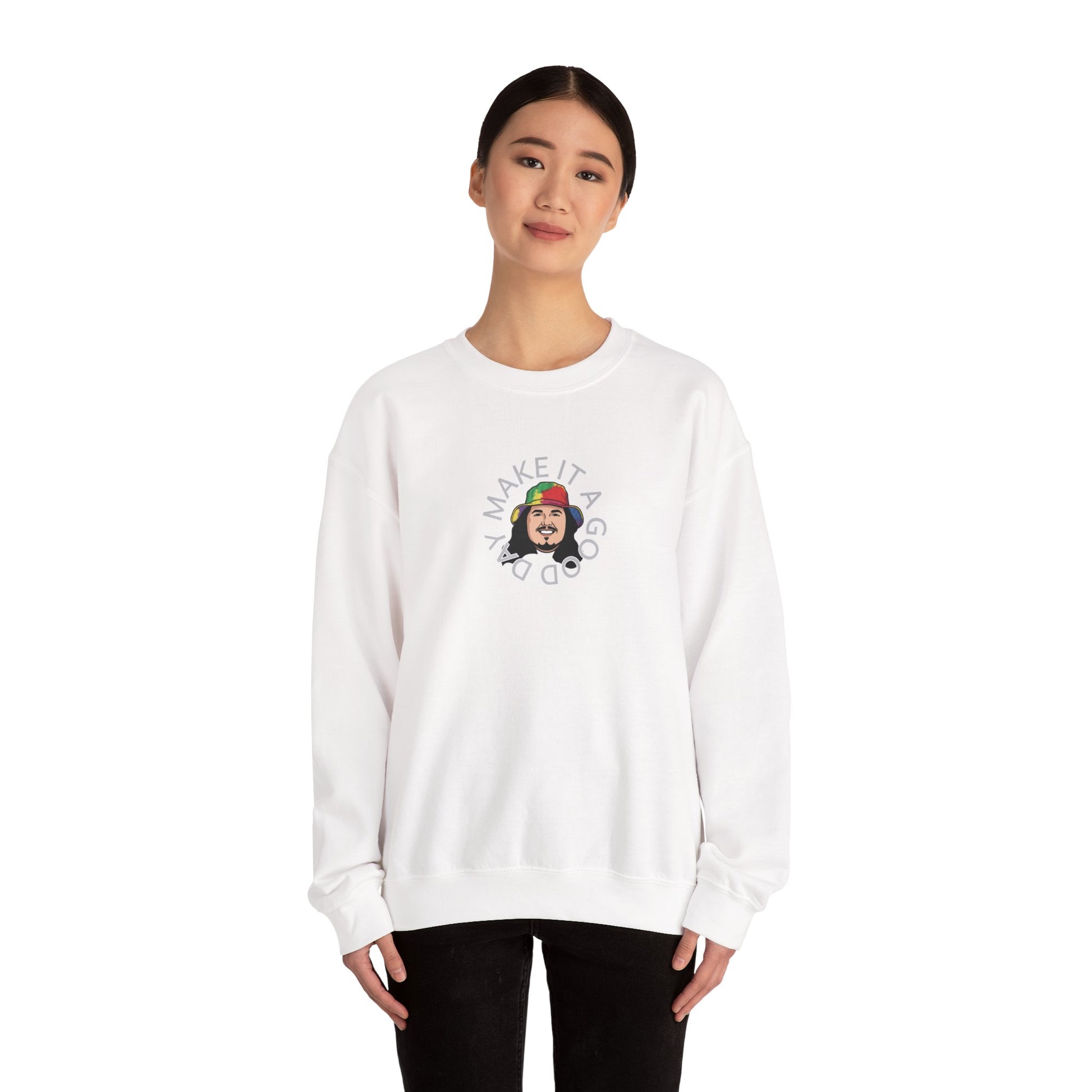 Make It A Go Unisex Heavy Blend™ Crewneck Sweatshirt
