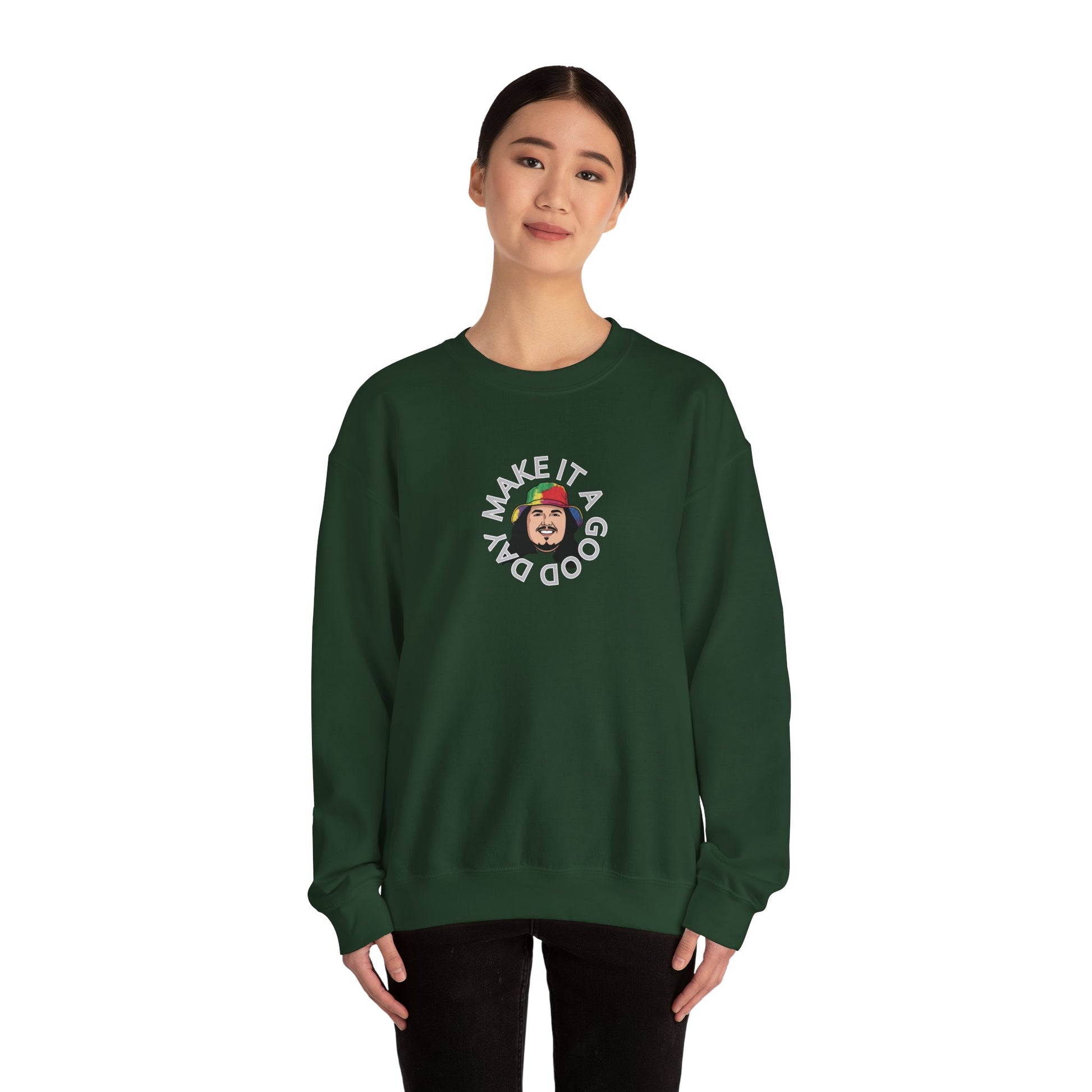 Make It A Go Unisex Heavy Blend™ Crewneck Sweatshirt