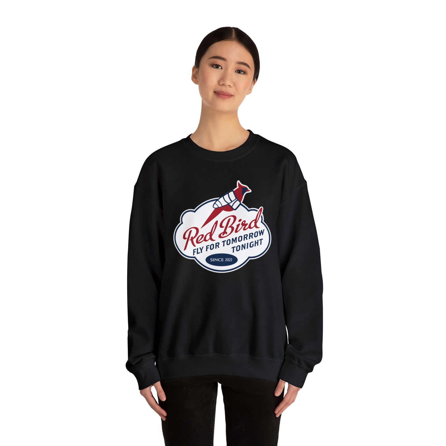 Red Bird - Unisex Crewneck Sweatshirt