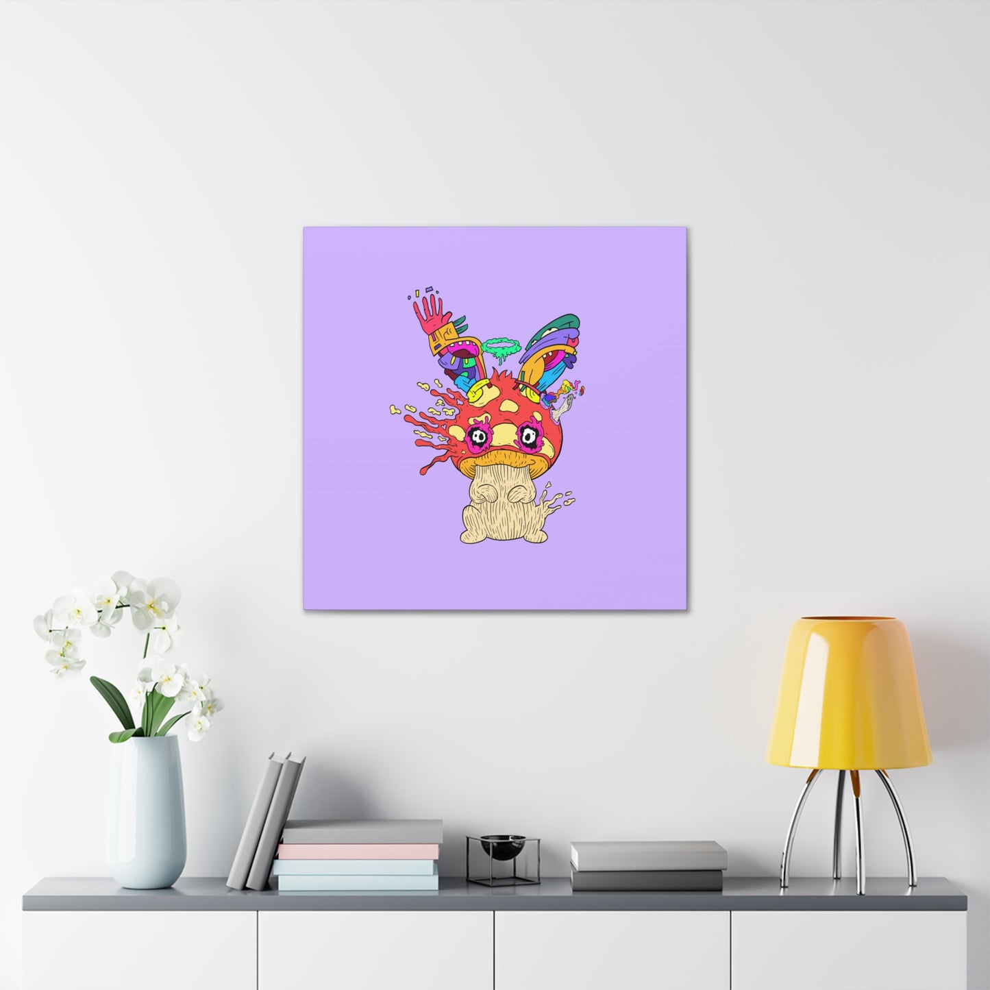 Rad Bunny Canvas