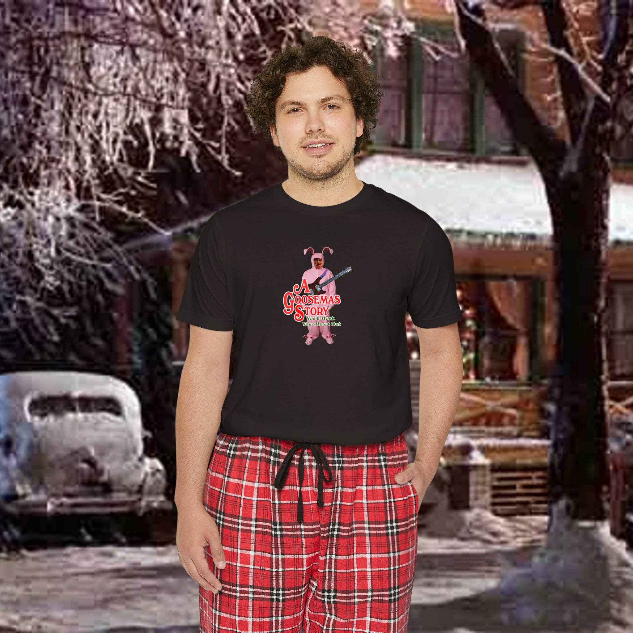 Goosemas Story - Men's Flanel PJ Set - Multiple Combos