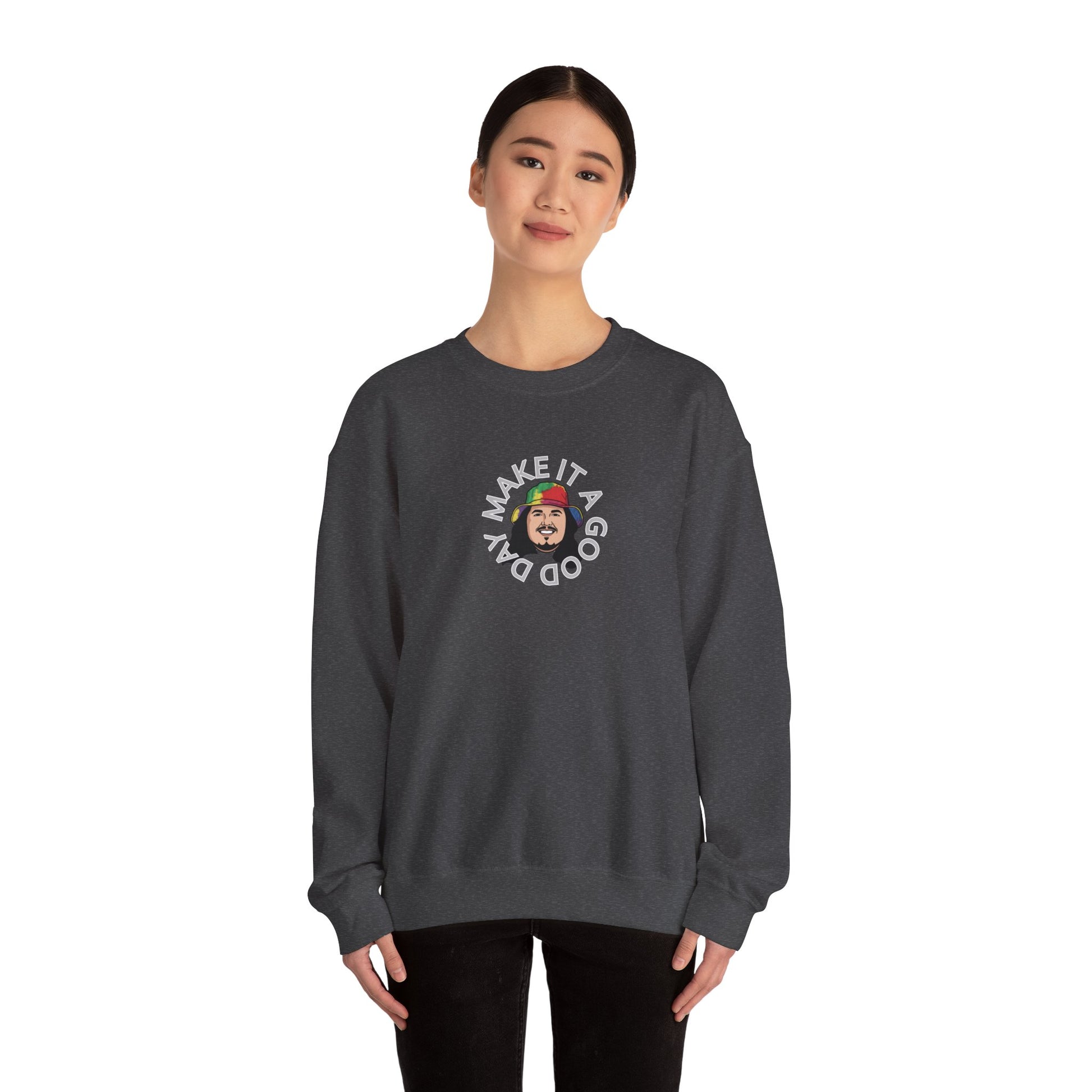 Make It A Go Unisex Heavy Blend™ Crewneck Sweatshirt