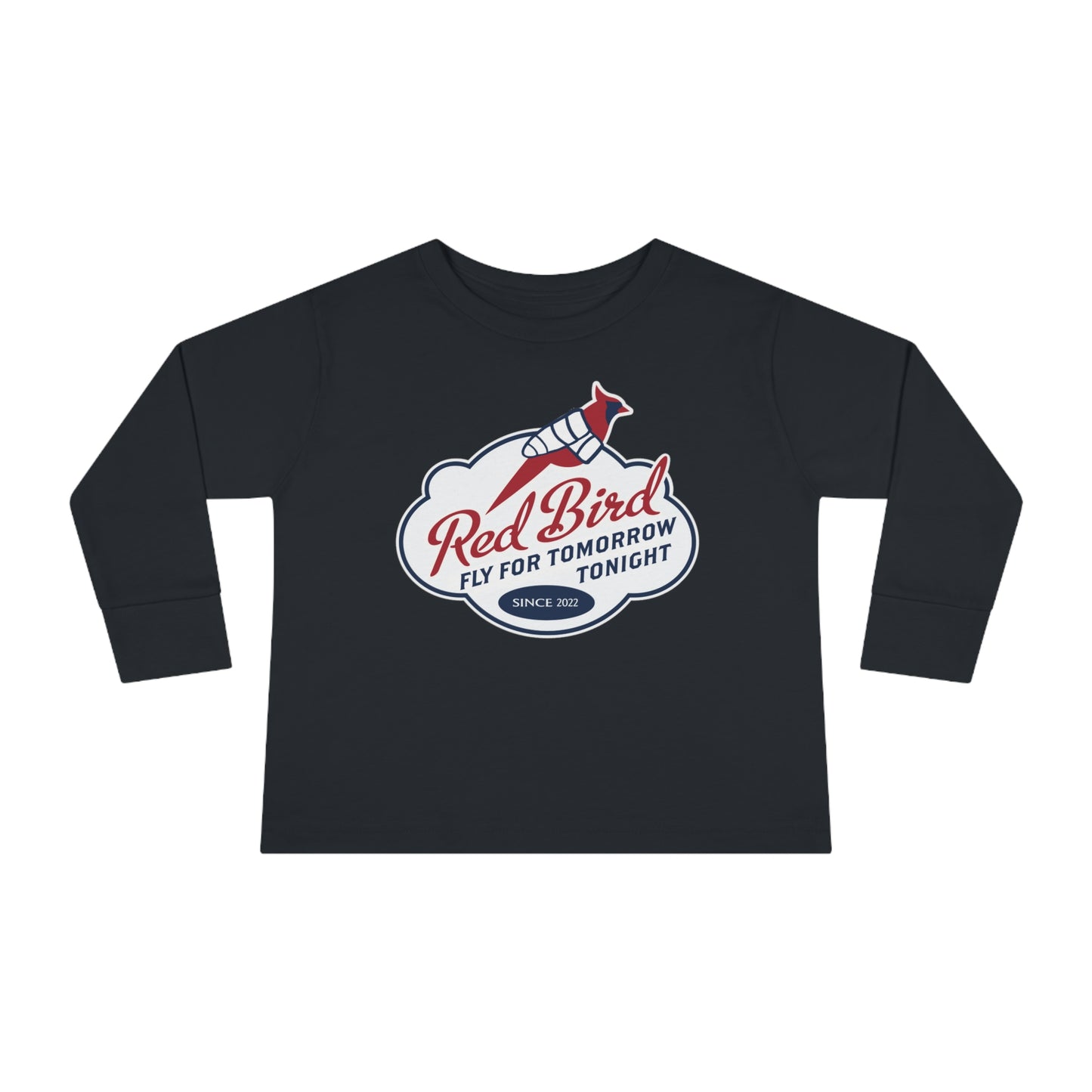 Red Bird - Toddler Long Sleeve Tee