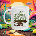 mudFM Home and Gardens - Ceramic Mug - 11oz & 15oz - Perfect Gift for Plant Lovers and Gardeners