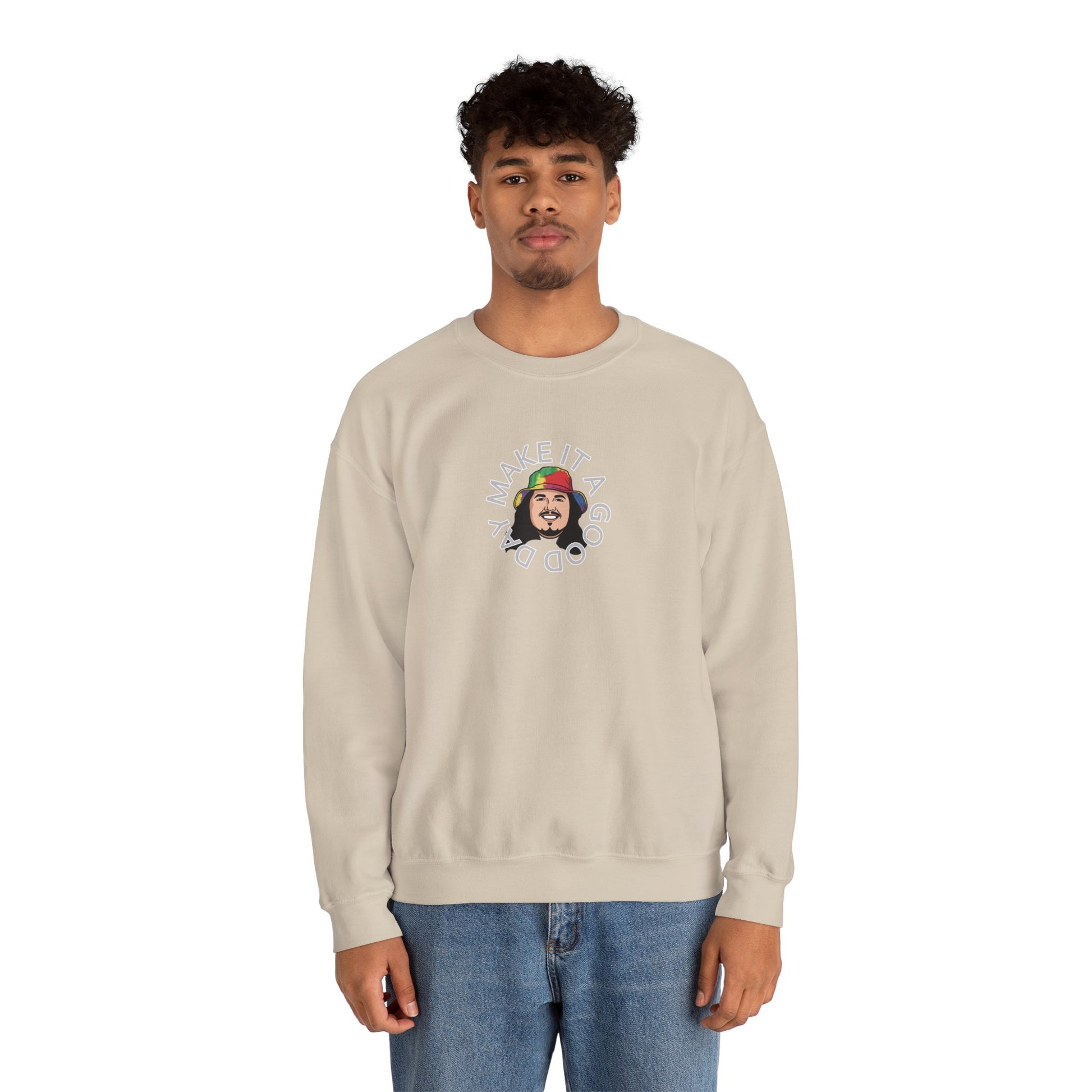 Make It A Go Unisex Heavy Blend™ Crewneck Sweatshirt