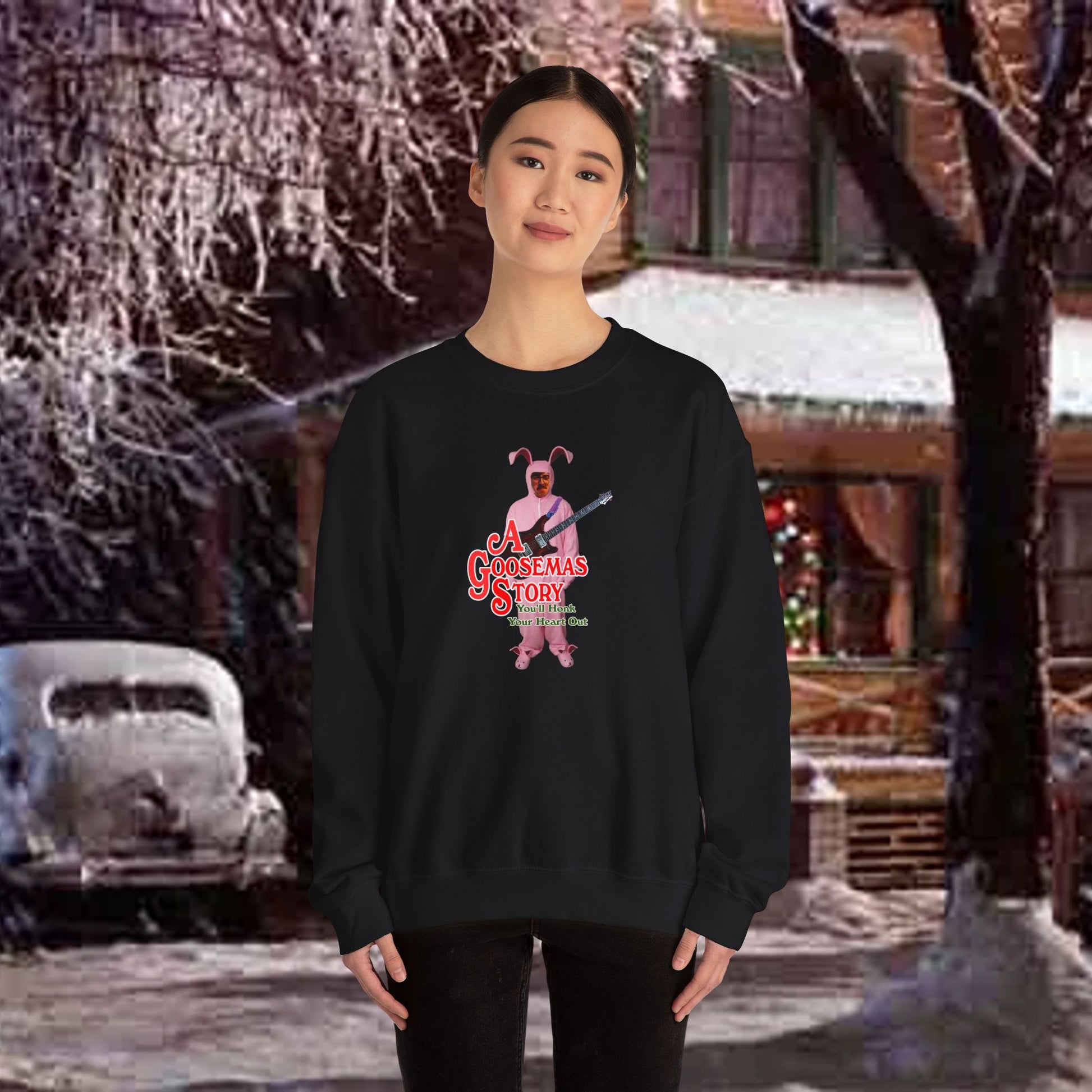 Goosemas Story - Unisex Heavyblend Crewneck Sweatshirt - Multiple Colors