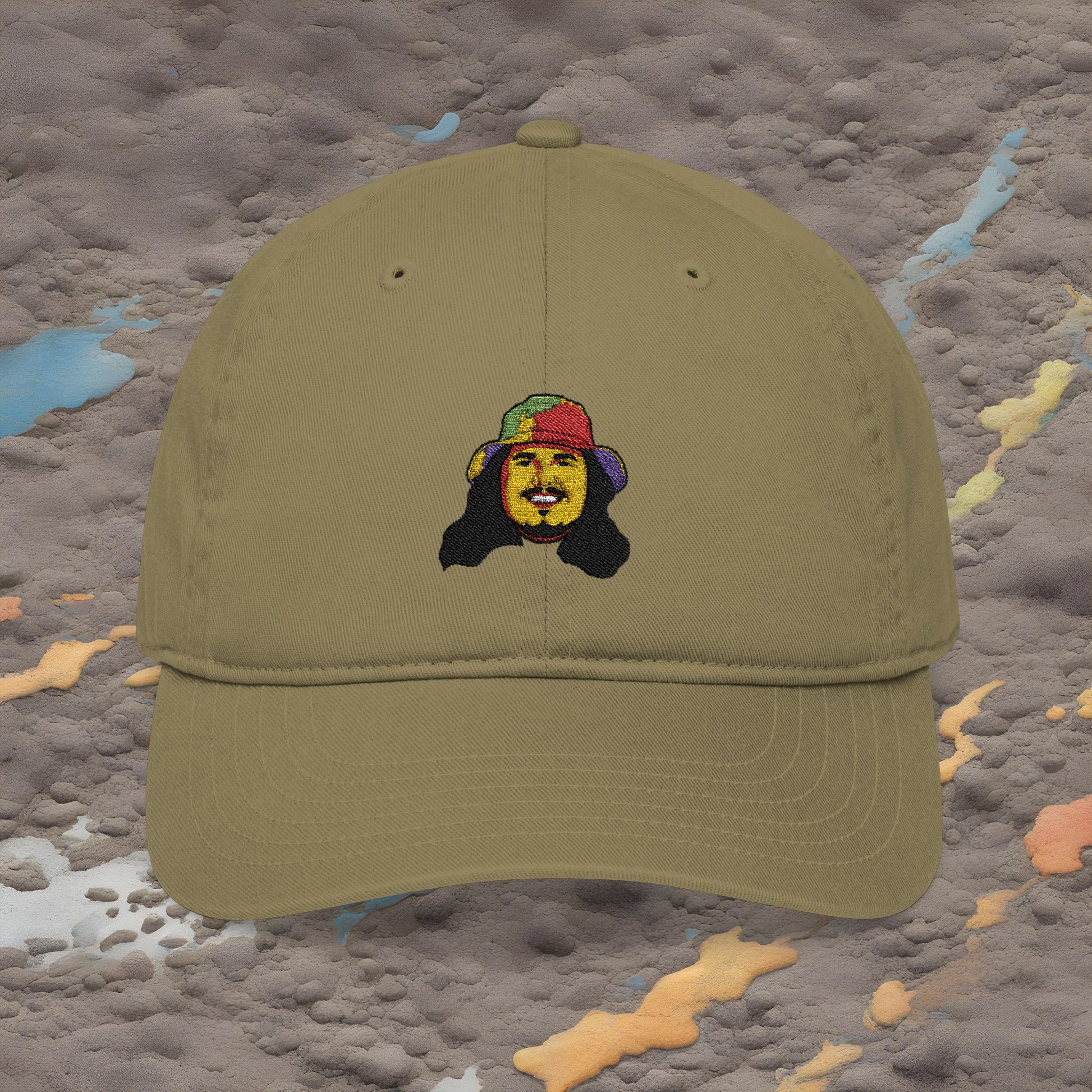 Organic Baseball Cap - 'Make It A Good Day' Embroidered