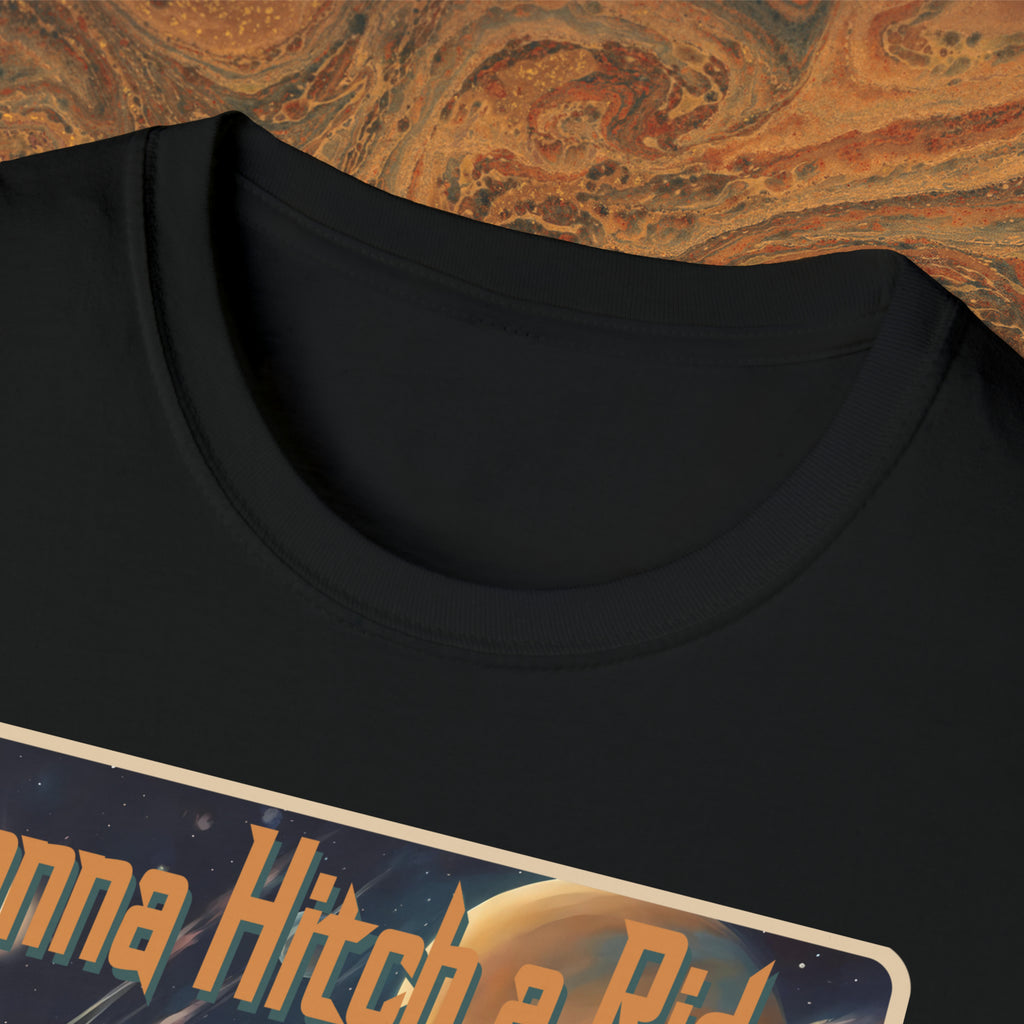 Space Train - Unisex Tee - mudfm