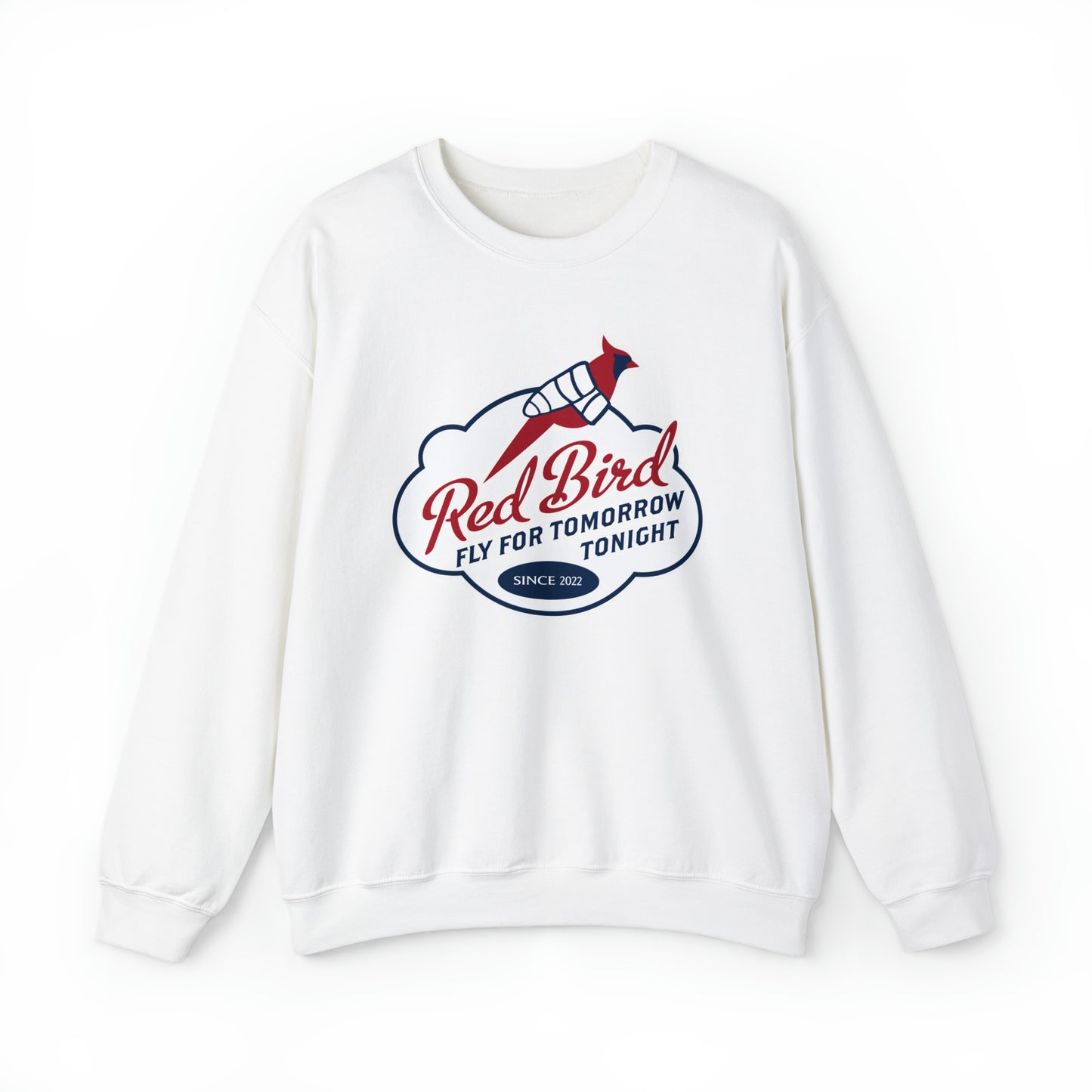 Red Bird - Unisex Crewneck Sweatshirt