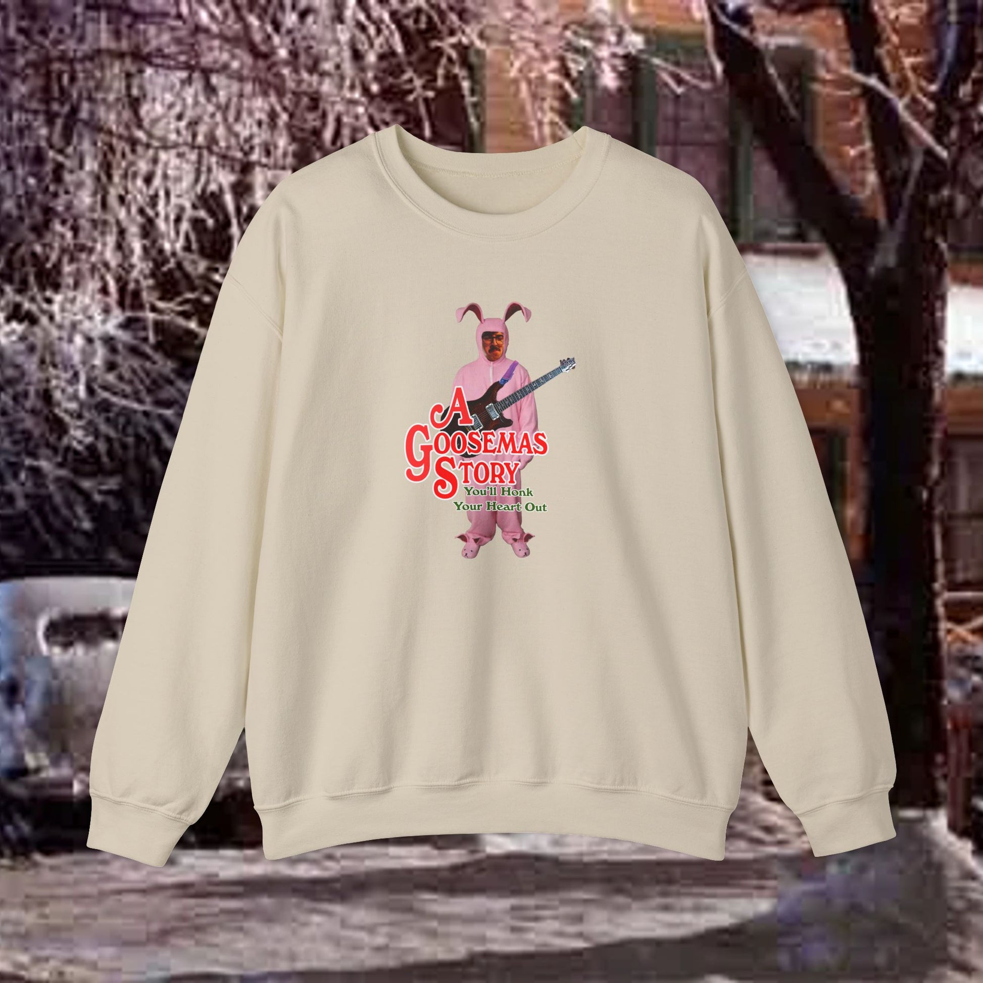 Goosemas Story - Unisex Heavyblend Crewneck Sweatshirt - Multiple Colors
