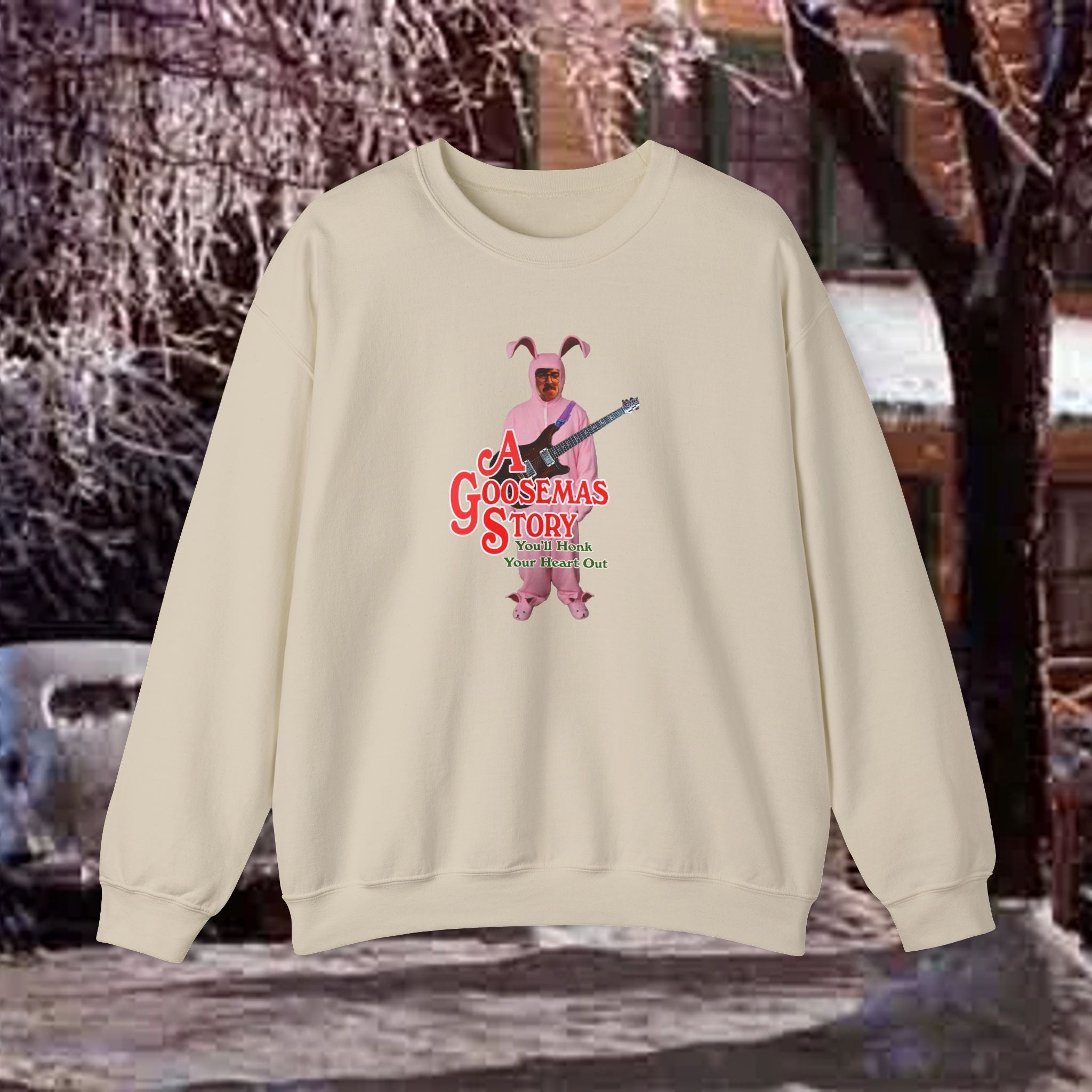 Goosemas Story - Unisex Heavyblend Crewneck Sweatshirt - Multiple Colors