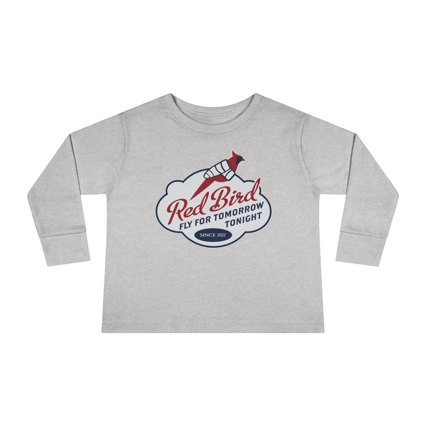 Red Bird - Toddler Long Sleeve Tee