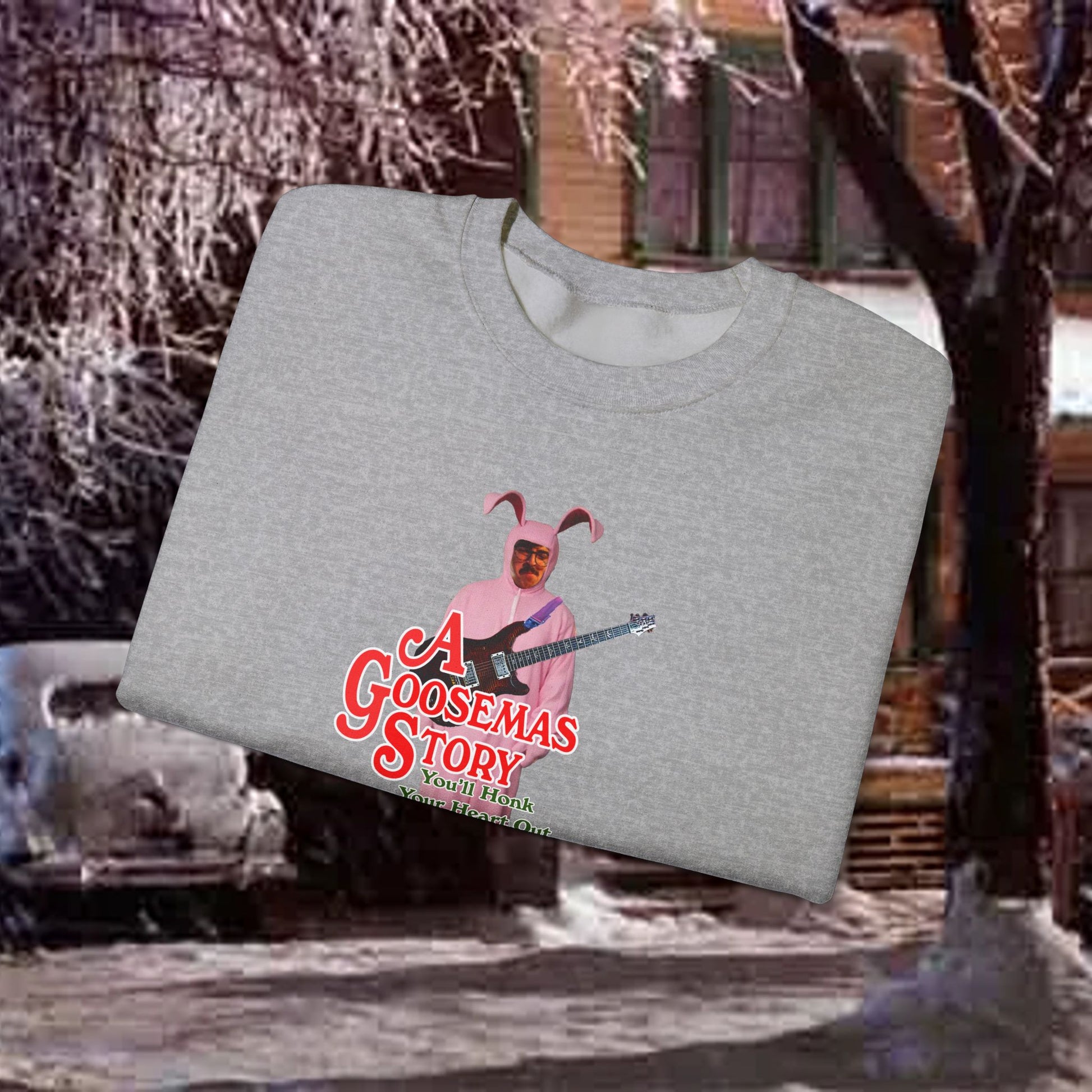 Goosemas Story - Unisex Heavyblend Crewneck Sweatshirt - Multiple Colors