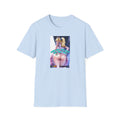 Humorous Unisex Softstyle T-Shirt, Playful Graphic Tee, Casual Wear, Funny Gift, Everyday Fashion, Unique Statement Shirt