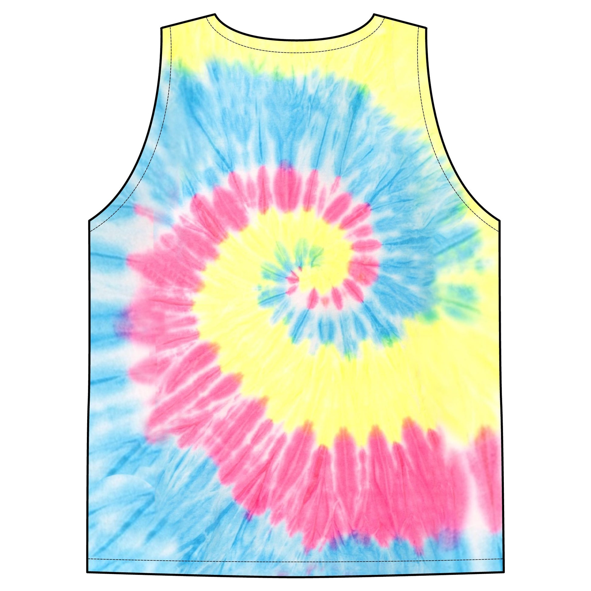 Make It A Good Day Tie-Dye Tank Top