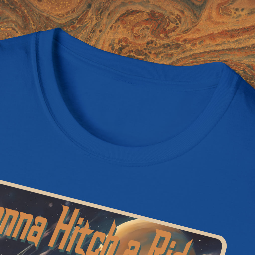Space Train - Unisex Tee - mudfm