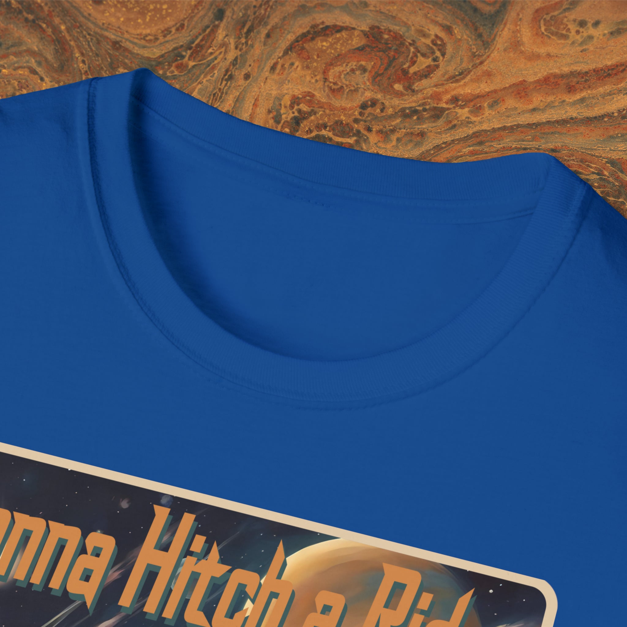 Space Train - Unisex Tee - mudfm